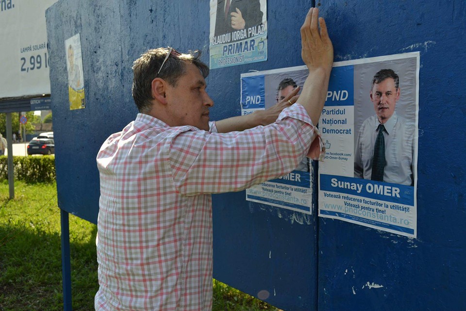 Sunay Omer, candidatul PND la Primăria Constanţa.